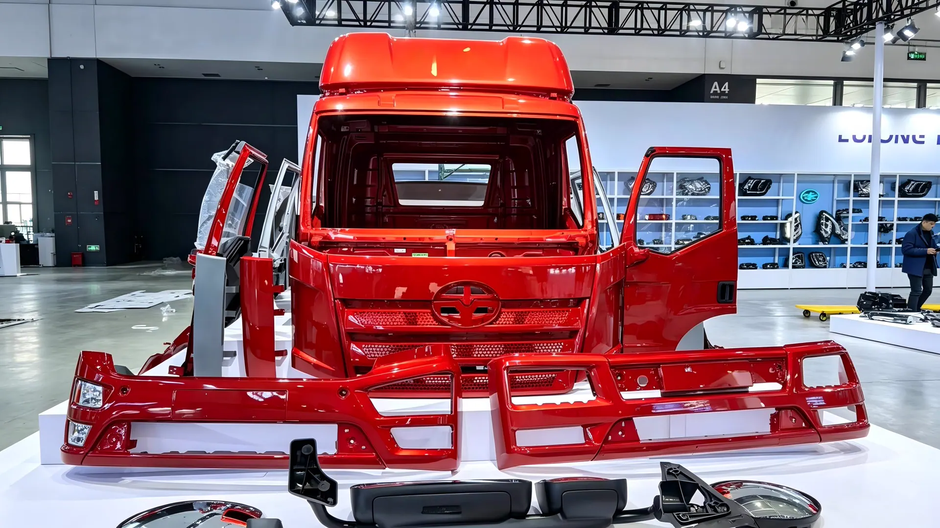 Truck-parts trade-show display 3