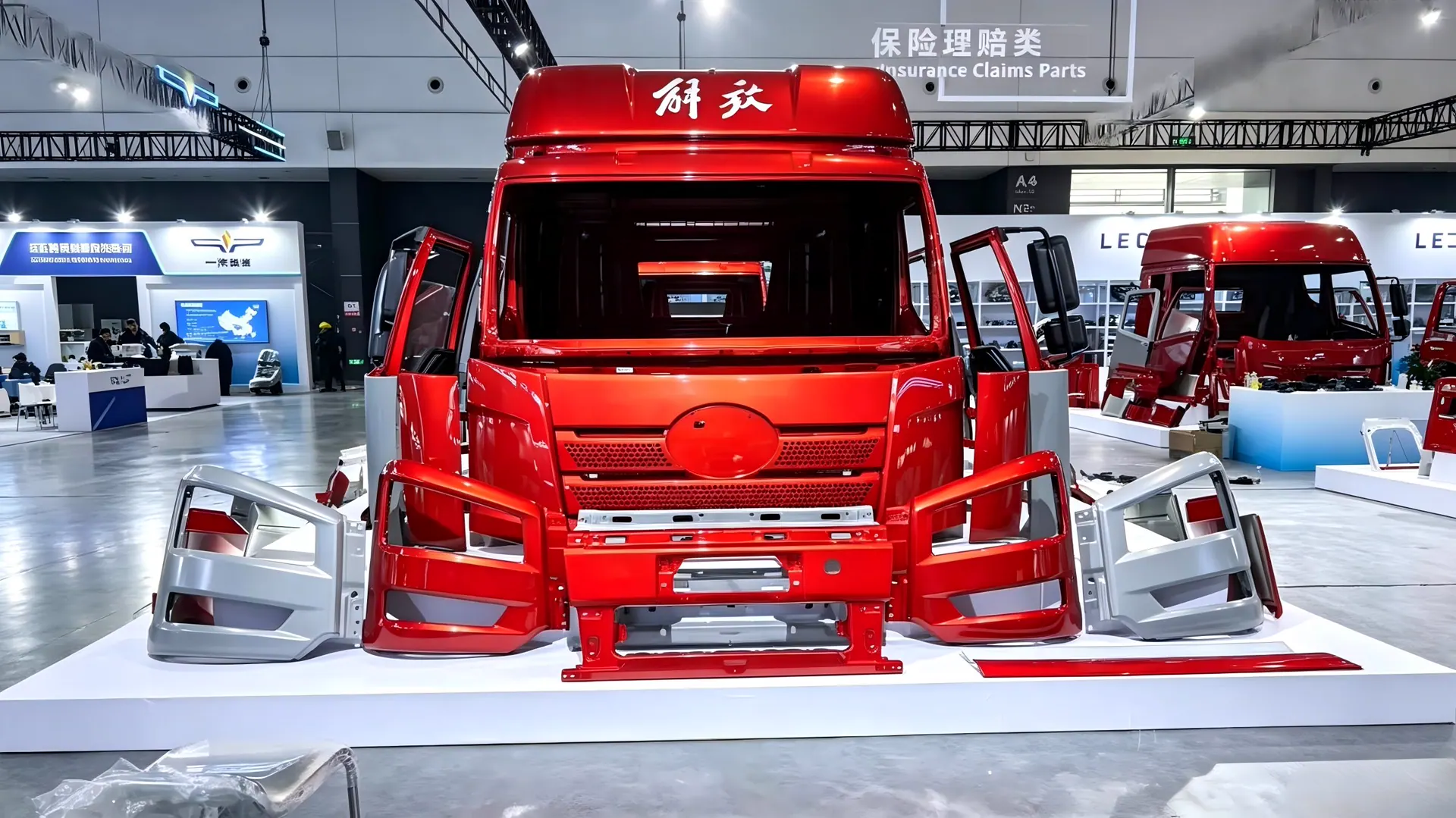 Truck-parts trade-show display 4