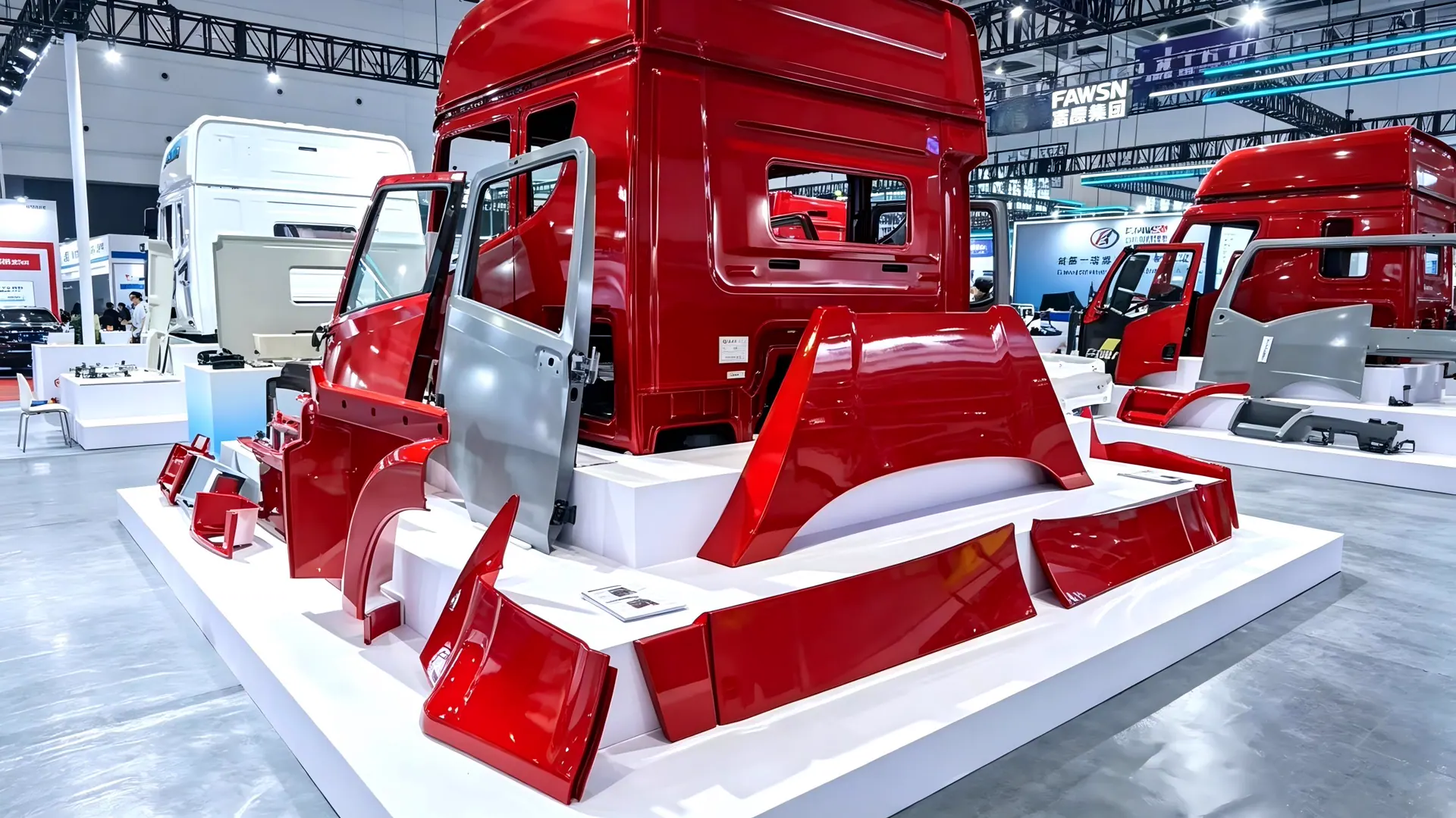 Truck-parts trade-show display 5